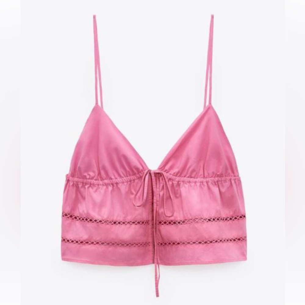 Pink Zara top